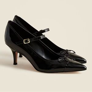 J.Crew Colette Heel, Black, Size 10.5 M